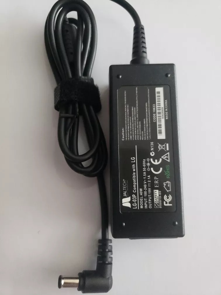 Cargador Portatil-televisor LG 19 V 2.1 A